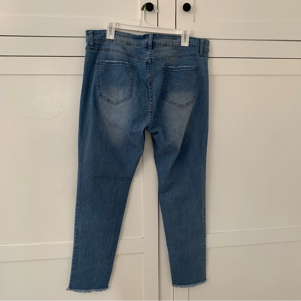 Pink Label Denim Co Star Jeans Size 20 - Picture 7 of 9